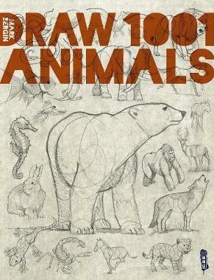 Draw 1,001 Animals - Mark Bergin - cover