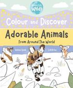 Colour and Discover Adorable Animals Around The World