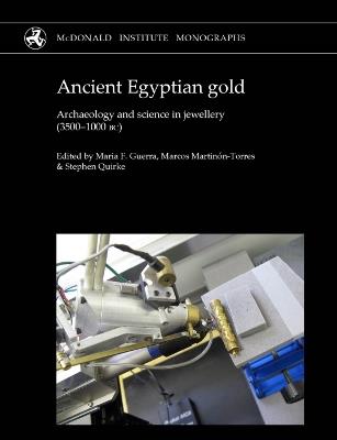 Ancient Egyptian Gold: Archaeology and science in jewellery (3500-1000 BC) - cover