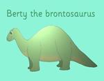 Berty the brontosaurus