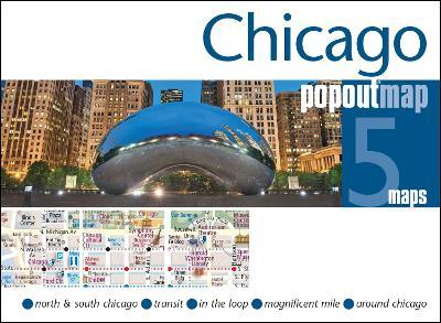 Chicago PopOut Map - PopOut Maps - cover