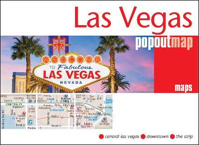 Las Vegas PopOut Map: Pocket size pop up city map of Las Vegas - cover