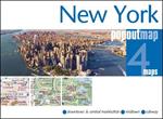 New York PopOut Map - pocket size, pop up map of new york city