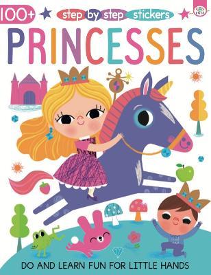 Step by Step Stickers Princesses - Emma Munro Smith - cover