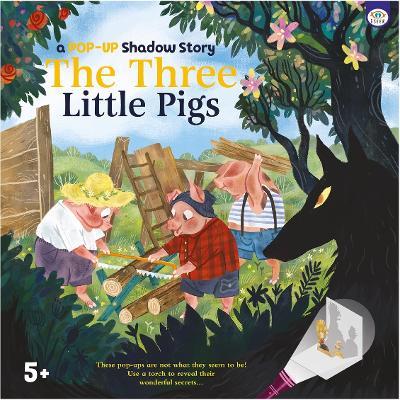 A Pop Up Shadow Story Three Little Pigs - Eve Robertson - cover