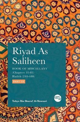Riyad As Saliheen: Part 2 - Yahya Bin Sharaf Al-Nawawi - cover