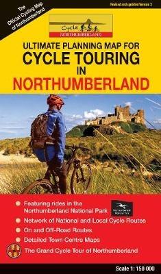 Cycle Touring Map of Northumberland - REV.3 - cover