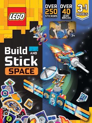 LEGO® Books: Build and Stick: Space (includes LEGO® bricks, book and over 250 stickers) - LEGO®,Buster Books - cover