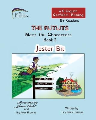 THE FLITLITS, Meet the Characters, Book 3, Jester Bit, 8+Readers, U.S. English, Confident Reading: Read, Laugh, and Learn - Eiry Rees Thomas - cover