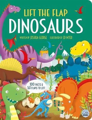 Dangerous Dinosaurs - Interactive History Book for Kids - Joshua George - cover