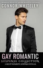 Gay Romantic Suspense Collection: 3 Gay Spy Romantic Suspense Novellas