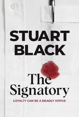 The Signatory: a crime novel - Stuart Black - cover