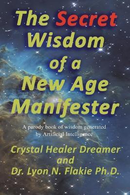 The Secret Wisdom of a New Age Manifester: A parody book of wisdom generated by Artificial Intelligence - Lyon N Flakie,Crystal Healer Dreamer - cover