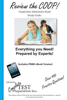 Review the COOP! Cooperative Admissions Exam Study Guide and Practice Test Questions - Complete Test Preparation Inc - cover