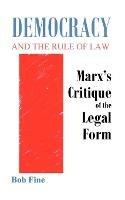 Democracy and the Rule of Law - Robert Fine - cover