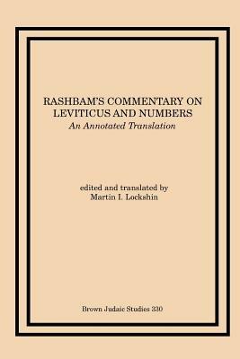 Rashbam's Commentary on Leviticus and Numbers - cover