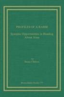 Profiles of a Rabbi: Synoptic Opportunities in Reading About Jesus - Bruce Chilton - cover