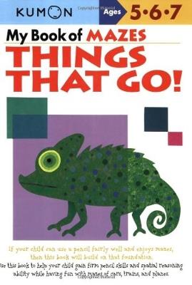 My Book Of Mazes: Things That Go! - cover