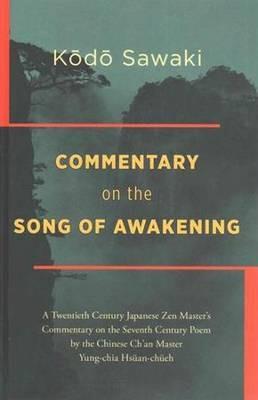 Commentary on The Song of Awakening - Yoka Daishi - cover