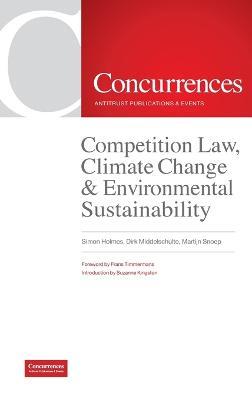 Competition Law, Climate Change & Environmental Sustainability - cover