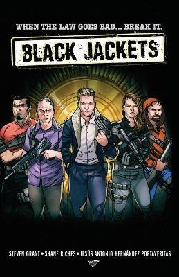 Black Jackets - Steven Grant,Shane Riches - cover