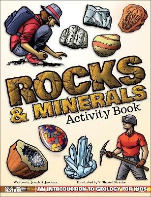 Rocks & Minerals Activity Book: An Introduction to Geology for Kids - Jonah S. Jacobson - cover