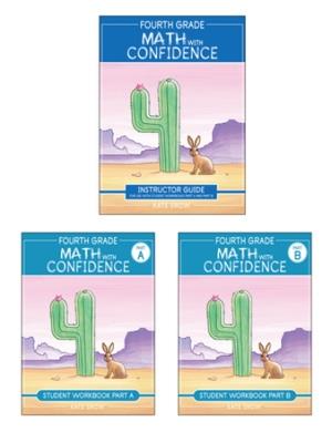 Fourth Grade Math with Confidence Complete Bundle - Kate Snow - cover