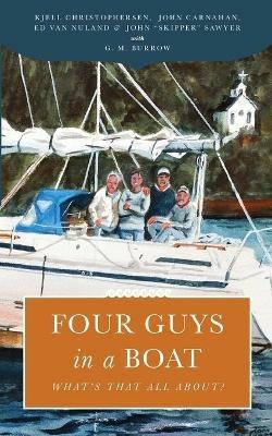 Four Guys in a Boat - Gwen Burrow - cover