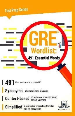 GRE Wordlist: 491 Essential Words - Vibrant Publishers - cover