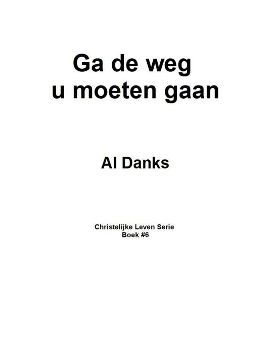 Ga de weg u moeten gaan