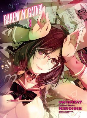 Bakemonogatari (manga), Volume 3 - NisiOisiN - cover