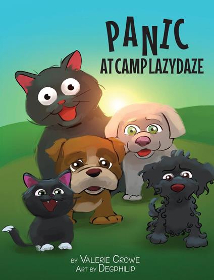 Panic at Camp LazyDaze - Valerie Crowe - ebook