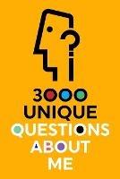 3000 Unique Questions About Me - Questions about Me - cover