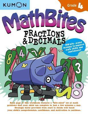 Math Bites: Grade 4 Fractions & Decimals - cover