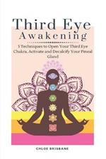 Third Eye Awakening: 5 Techniques to Open Your Third Eye Chakra, Activate and Decalcify Your Pineal Gland