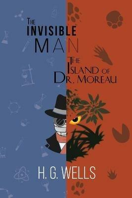 H. G. Wells Double Feature - The Invisible Man and The Island of Dr. Moreau (Reader's Library Classics) - H G Wells - cover