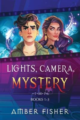 Lights, Camera, Mystery Paranormal Cozy Mysteries Books 1-3 - Amber Fisher - cover