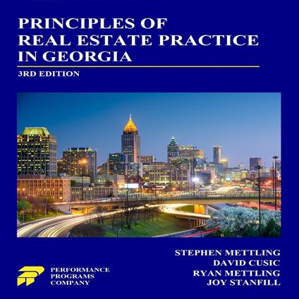 Principles of Real Estate Practice in Georgia