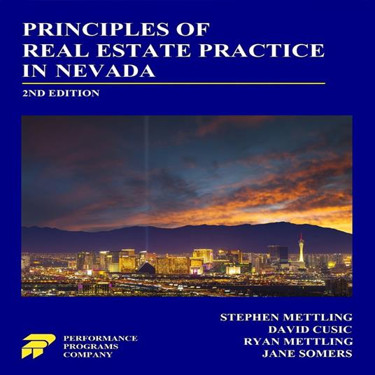 Principles of Real Estate Practice in Nevada