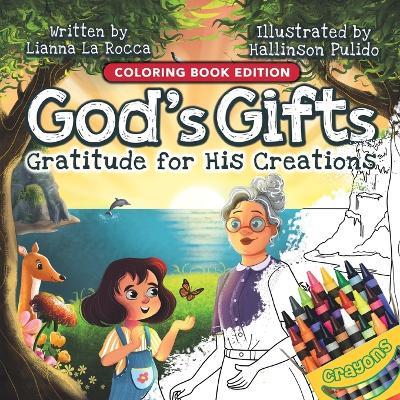 God's Gifts: Gratitude for His Creations, Coloring Book Edition - Liana La Rocca - cover