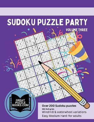 Sudoku Puzzle Party Volume Three - cover