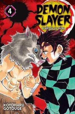 Demon Slayer: Kimetsu no Yaiba, Vol. 4 - Koyoharu Gotouge - cover