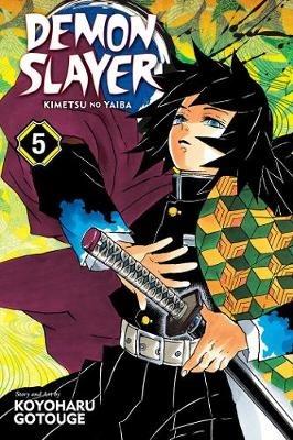 Demon Slayer: Kimetsu no Yaiba, Vol. 5 - Koyoharu Gotouge - cover