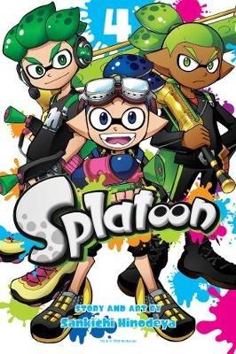 Splatoon, Vol. 4 - Sankichi Hinodeya - cover