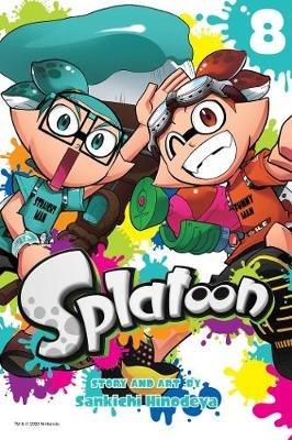 Splatoon, Vol. 8 - Sankichi Hinodeya - cover