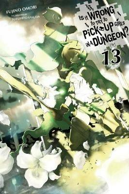 Is It Wrong to Try to Pick Up Girls in a Dungeon?, Vol. 13 (light novel) - Fujino Omori - cover