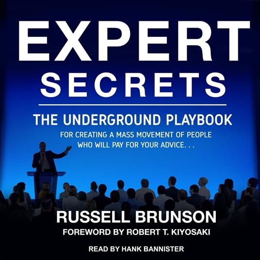 Expert Secrets - Brunson, Russell - Audiolibro in inglese | IBS