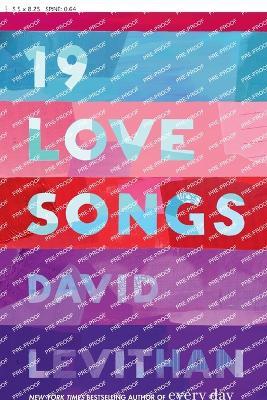 19 Love Songs - David Levithan - cover