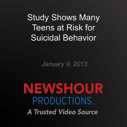 Study Shows Many Teens at Risk for Suicidal Behavior