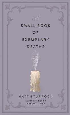 A Small Book of Exemplary Deaths - Matt Sturrock - cover